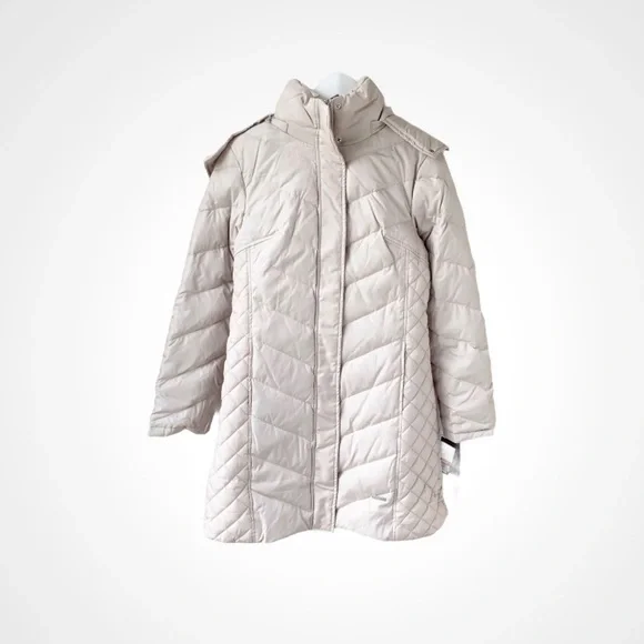 🌸New🌸 Kenneth Cole Faux Fur Puffer Jacket Sz M